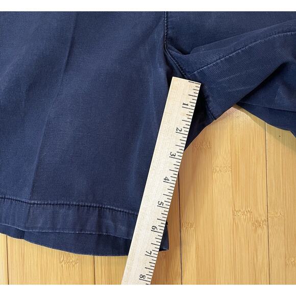 Penguin Men Golf Shorts Size 36 Zip Fly, Flat Front, Front & Back Pockets, Blue - Picture 3 of 9